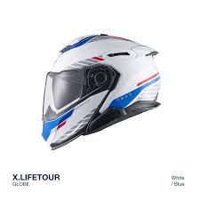 NEXX Helmet X.LIFETOUR GLOBE WHITE.BLUE