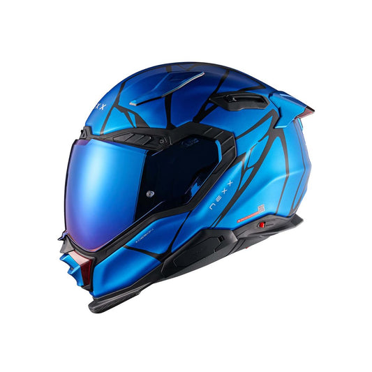 NEXX Helmet X.WST3 B-SIDE CARBON SKY BLUE